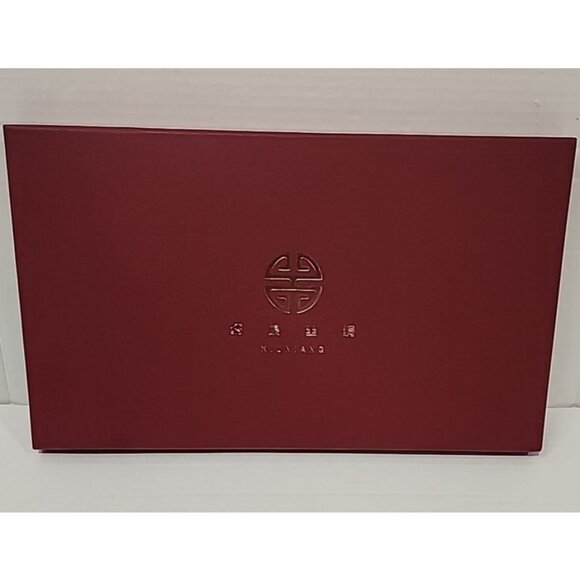 new RARE Chinese SILK SCARF Sizhou China scene with gift box 33" square size - Picture 3 of 9